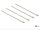 Stainless steel cable tie 150x4.6 mm (20 pcs/pack) [18630]