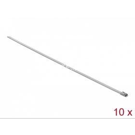 Stainless steel cable tie 500x4.6 mm (10 pcs/pack) [18770]