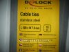Stainless steel cable tie 500x7.9mm (10 pcs/pack) [18774]