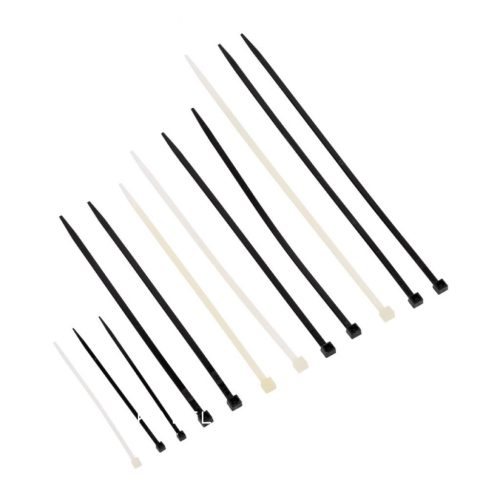  Komplet kakovostnih črnih in naravnih kabelskih vezic, 1200 kosov - SapiSelco BUCK.001