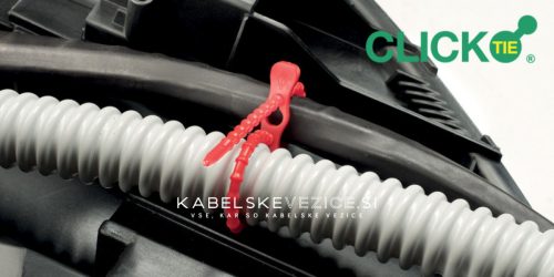 Wiederlösbarer Kabelbinder SapiSelco CLICK 500 × 5,6 mm, rot [CLT.10.2149R]