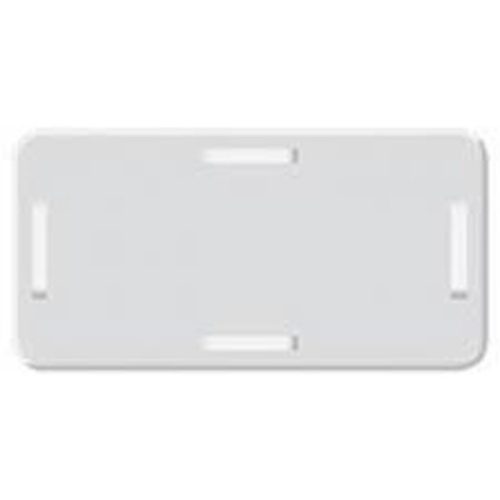Cable tie marking plate 20x40 mm - writable - labelable (natural -1 pc) SapiSelco [PID.101]