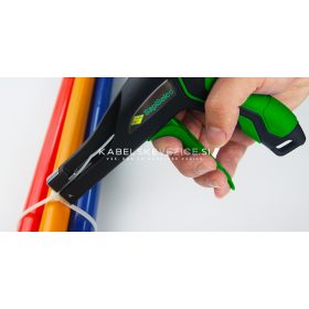   SAPI Professional cable tie tool - tensioning, cutting, adjustable tension force 3.5-12 kg, up to 4.8 mm width [PIN.010]