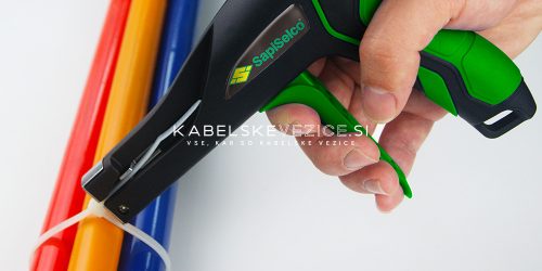 SapiSelco profesionalno orodje za plastične vezice - zategovanje in rezanje v enem koraku PIN.010