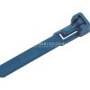Detektabilna odstranljiva kabelska vezica 250 x 7,5 mm, modro-siva, za industrije z visokimi varnostnimi standardi, HACCP - 1 pak=100 kosov ( RIA.11.231DET)