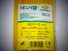 Yellow cable tie 200x4.5 mm SapiSelco - premium quality (1 pack / 100 pcs) [SEL.14.223R]