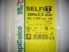 SapiSelco SELFIT Kabelbinder 200x2,5 mm – naturfarben, 1 Packung = 100 Stück, Industriequalität (SEL.2.205)