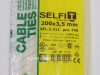 Kabelska vezica SapiSelco SELFIT 200x3,5 mm – naravna barva, 1 pak = 100 kosov, industrijska kakovost (SEL.2.211)