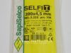 SapiSelco SELFIT Kabelbinder 200x4,5 mm – Naturfarbe, 1 Packung = 100 Stück, Industriequalität (SEL.2.223)