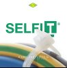 SapiSelco SELFIT Cable Tie 200x4.5 mm – Natural Color, 1 Pack = 100 pcs, Industrial Quality (SEL.2.223)