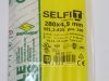 Kabelska vezica SapiSelco SELFIT 280x4,5 mm – naravna barva, 1 pak = 100 kosov, industrijska kakovost (SEL.2.425)