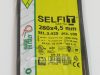 Kabelska vezica SapiSelco SELFIT 280x4,5 mm – črna barva, 1 pak = 100 kosov, industrijska kakovost (SEL.3.425)
