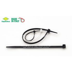 SapiSelco SELFIT Cable Tie 750x7.5 mm – Black Color, 1 pack = 100 pcs, Industrial Quality (SEL.3.441)