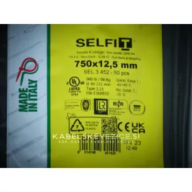 Kabelske vezice 750x12,5 mm črna - SapiSelco SELFIT