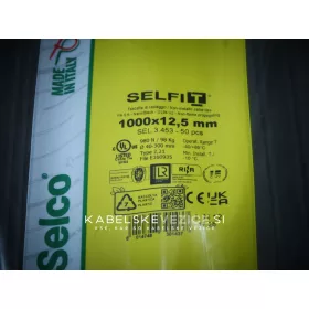 Kabelske vezice 1000x12,5 mm črne - SapiSelco SELFIT