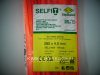 Fluorescent (neon) orange cable tie 280x4.5 mm SapiSelco (1 pack = 100 pcs) [SEL.42.425R]