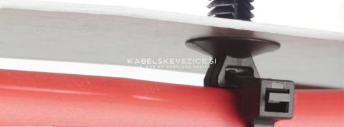 SapiSelco SLE pritrdilni nosilec za kabelske vezice za ploščo, 8 x 20 mm, 1 kos (SLE.3.2101)
