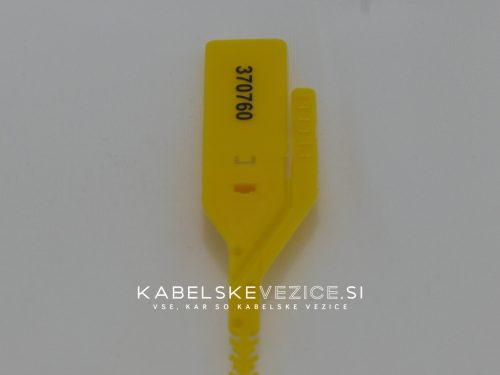 Numbered plastic security seal tamper-evident tie (1 pc) SapiSelco [SPY-P14-002]