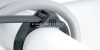 Low-profile rounded-edge cable tie 390x9 mm black (100 pcs/pack) SapiSelco [TOR.3.204]